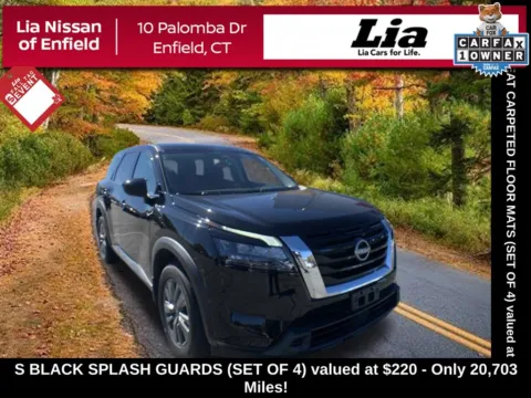 Black 2023 Nissan Pathfinder S for sale in Enfield, CT