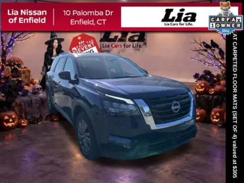Blue 2025 Nissan Pathfinder SV for sale in Enfield, CT