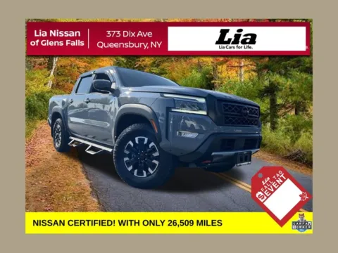 Gray 2024 Nissan Frontier PRO-4X for sale in Queensbury, NY