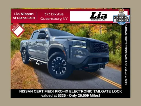 Gray 2024 Nissan Frontier PRO-4X for sale in Queensbury, NY