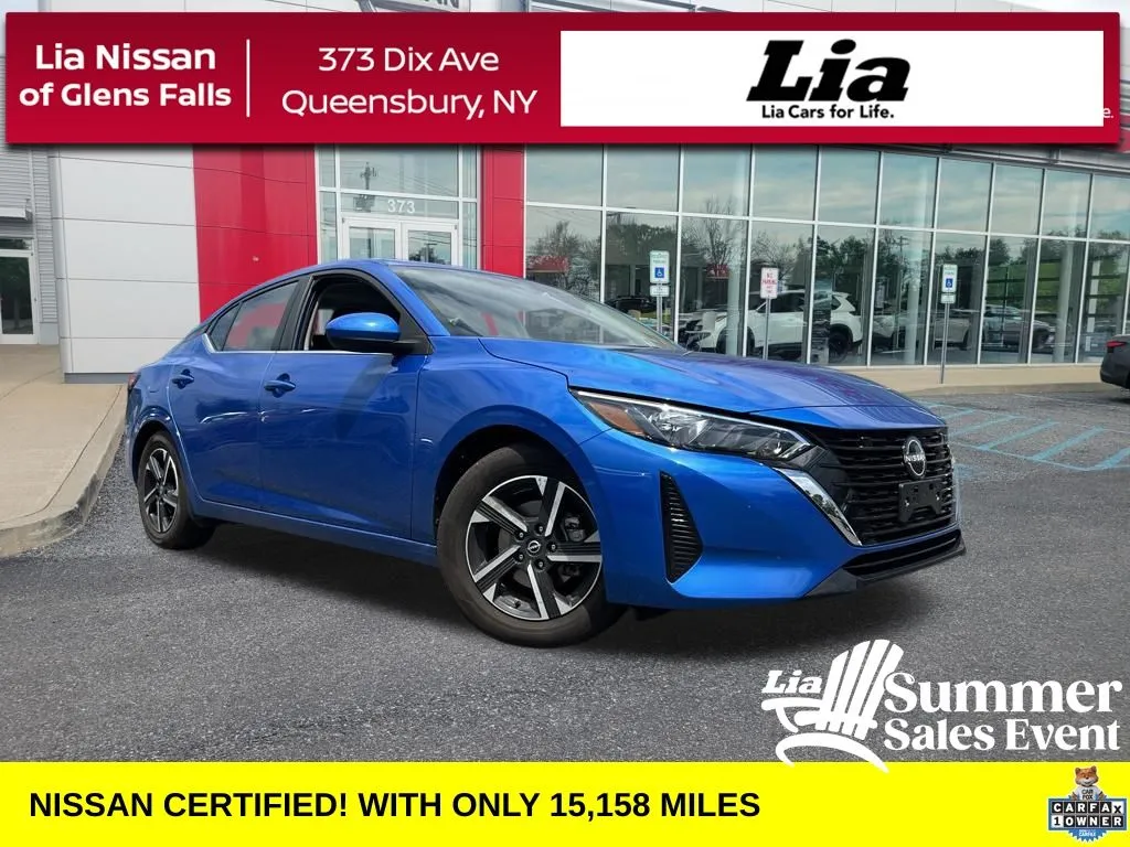 Blue 2024 Nissan Sentra SV for sale in Queensbury, NY