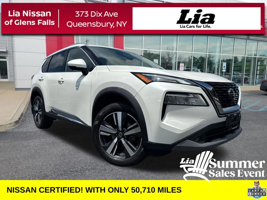 White 2021 Nissan Rogue SL for sale in Queensbury, NY
