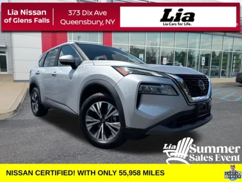 Silver 2023 Nissan Rogue SV for sale in Queensbury, NY