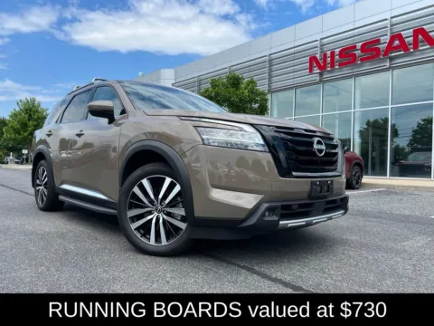 Another view of 2024 Nissan Pathfinder Platinum for sale in Queensbury, NY at Lia Nissan of Glens Falls