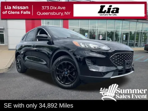 Black 2021 Ford Escape SE for sale in Queensbury, NY