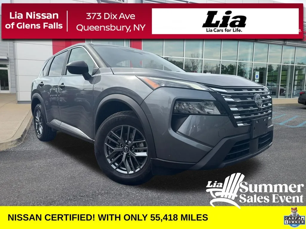 Gray 2024 Nissan Rogue S for sale in Queensbury, NY