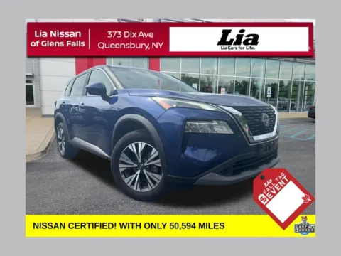 Blue 2023 Nissan Rogue SV for sale in Queensbury, NY