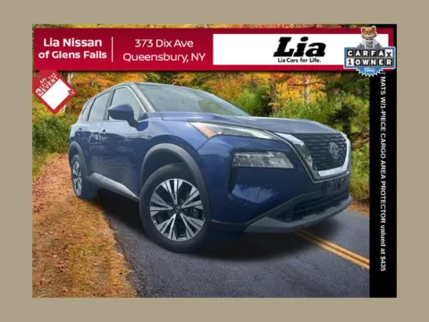 Blue 2023 Nissan Rogue SV for sale in Queensbury, NY