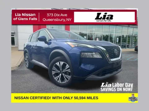 Blue 2023 Nissan Rogue SV for sale in Queensbury, NY
