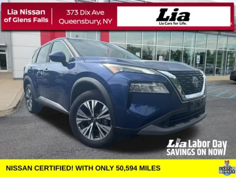 Blue 2023 Nissan Rogue SV for sale in Queensbury, NY
