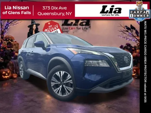 Blue 2023 Nissan Rogue SV for sale in Queensbury, NY