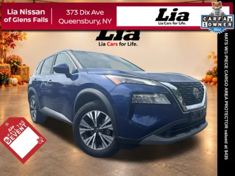 Blue 2023 Nissan Rogue SV for sale in Queensbury, NY