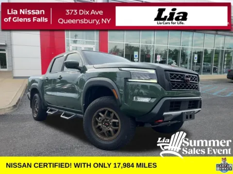 Green 2023 Nissan Frontier PRO-4X for sale in Queensbury, NY