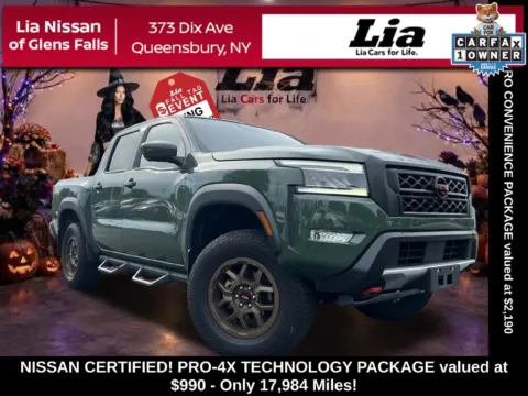 Gray 2023 Nissan Frontier PRO-4X for sale in Queensbury, NY