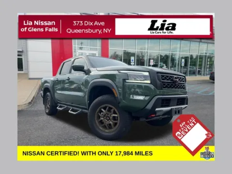 Green 2023 Nissan Frontier PRO-4X for sale in Queensbury, NY