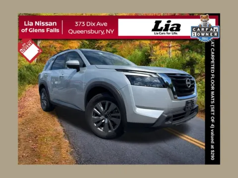 Silver 2024 Nissan Pathfinder SV for sale in Queensbury, NY