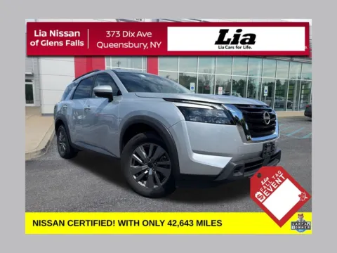 Silver 2024 Nissan Pathfinder SV for sale in Queensbury, NY