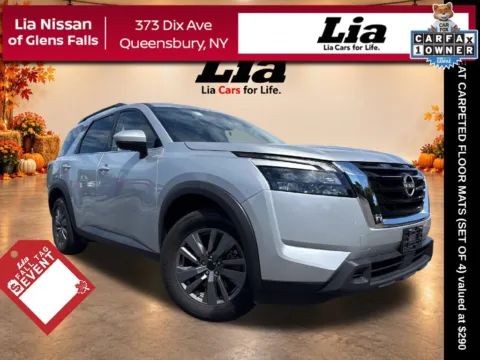 Silver 2024 Nissan Pathfinder SV for sale in Queensbury, NY