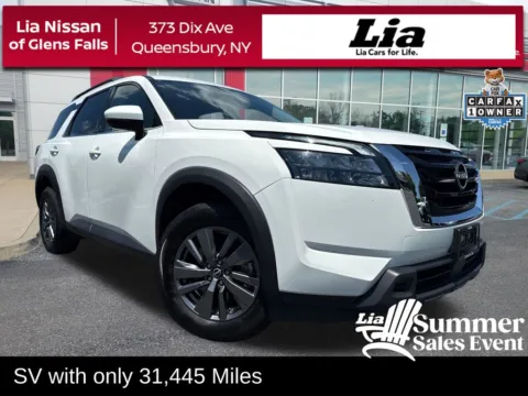 White 2025 Nissan Pathfinder SV for sale in Queensbury, NY