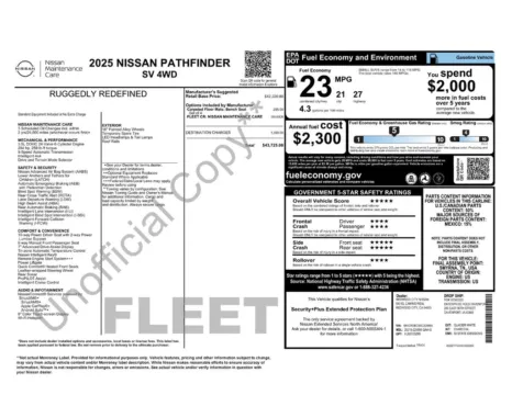 More photos of 2025 Nissan Pathfinder SV at Lia Nissan of Glens Falls, NY