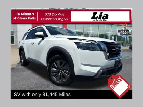 White 2025 Nissan Pathfinder SV for sale in Queensbury, NY
