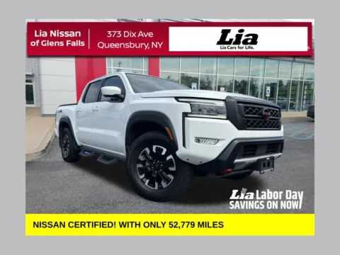 White 2023 Nissan Frontier PRO-4X for sale in Queensbury, NY