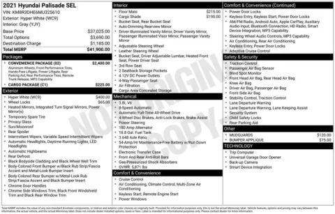 More photos of 2021 Hyundai Palisade SEL at Lia Nissan of Glens Falls, NY