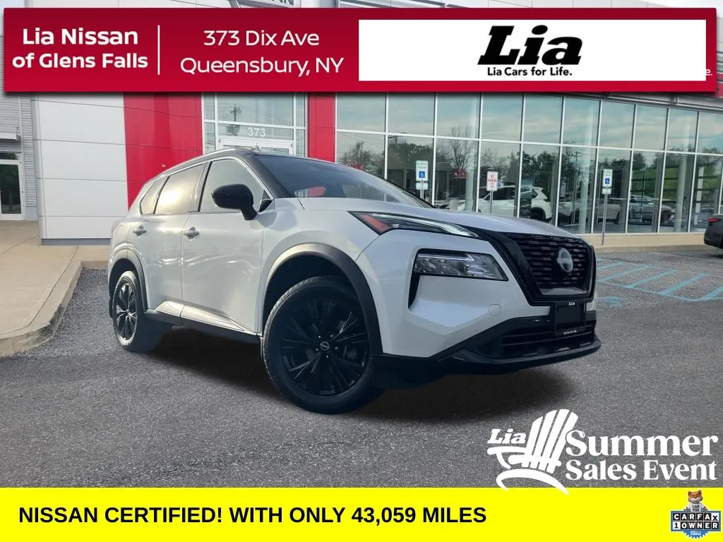 White 2023 Nissan Rogue SV for sale in Queensbury, NY