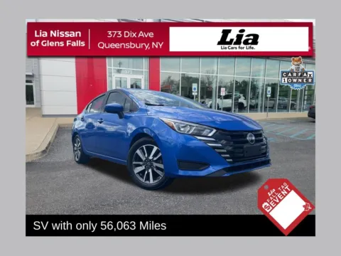 Blue 2023 Nissan Versa 1.6 SV for sale in Queensbury, NY