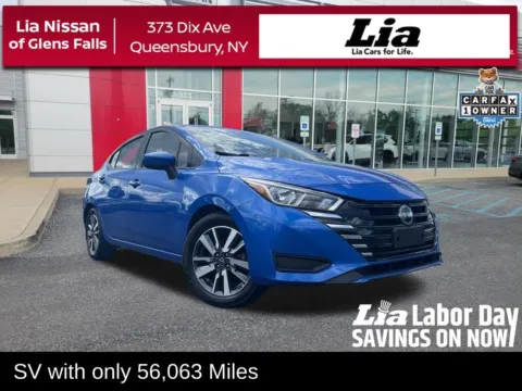 Blue 2023 Nissan Versa 1.6 SV for sale in Queensbury, NY