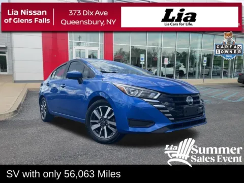 Blue 2023 Nissan Versa 1.6 SV for sale in Queensbury, NY