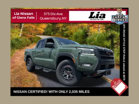Gray 2025 Nissan Frontier PRO-4X for sale in Queensbury, NY