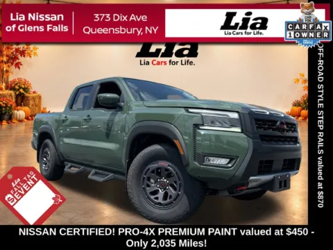 Gray 2025 Nissan Frontier PRO-4X for sale in Queensbury, NY