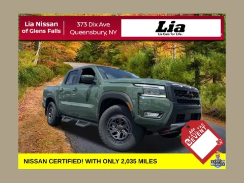 Gray 2025 Nissan Frontier PRO-4X for sale in Queensbury, NY