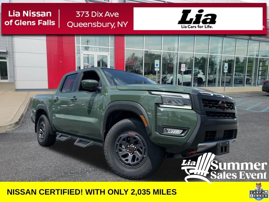 Green 2025 Nissan Frontier PRO-4X for sale in Queensbury, NY