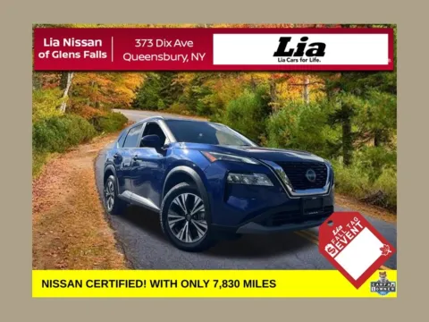 Blue 2023 Nissan Rogue SV for sale in Queensbury, NY