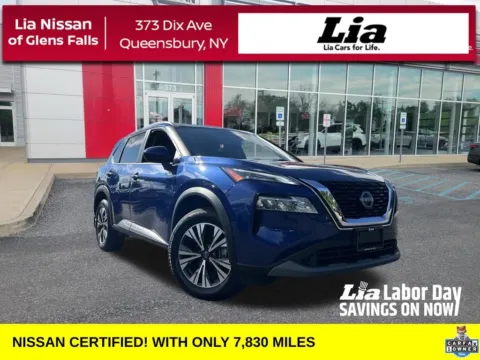 Blue 2023 Nissan Rogue SV for sale in Queensbury, NY