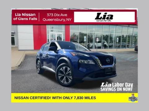 Blue 2023 Nissan Rogue SV for sale in Queensbury, NY