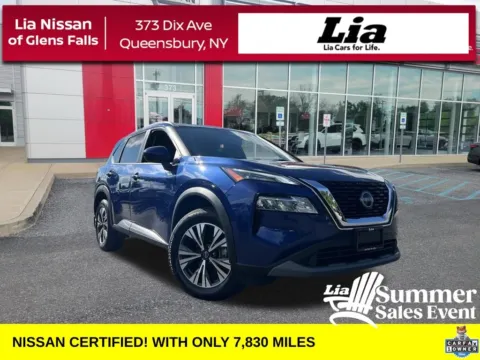 Blue 2023 Nissan Rogue SV for sale in Queensbury, NY