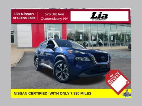Blue 2023 Nissan Rogue SV for sale in Queensbury, NY