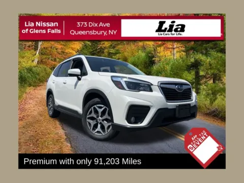 White 2021 Subaru Forester Premium for sale in Queensbury, NY