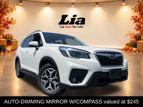 Photos of 2021 Subaru Forester Premium for sale in Queensbury, NY at Lia Nissan of Glens Falls