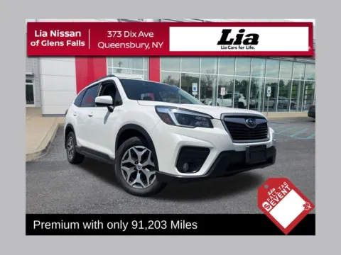 White 2021 Subaru Forester Premium for sale in Queensbury, NY