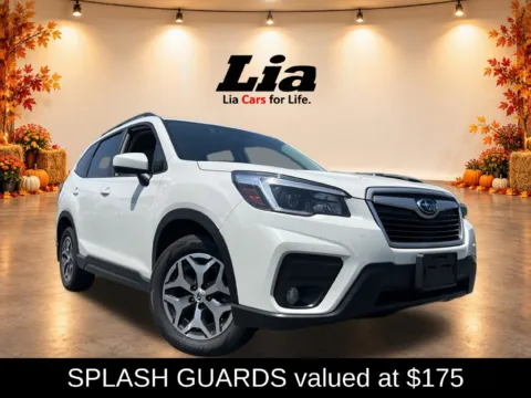 Another view of 2021 Subaru Forester Premium for sale in Queensbury, NY at Lia Nissan of Glens Falls