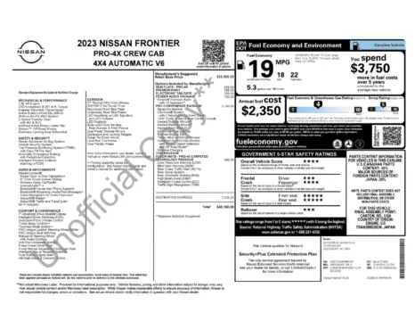 More photos of 2023 Nissan Frontier PRO-4X at Lia Nissan of Glens Falls, NY