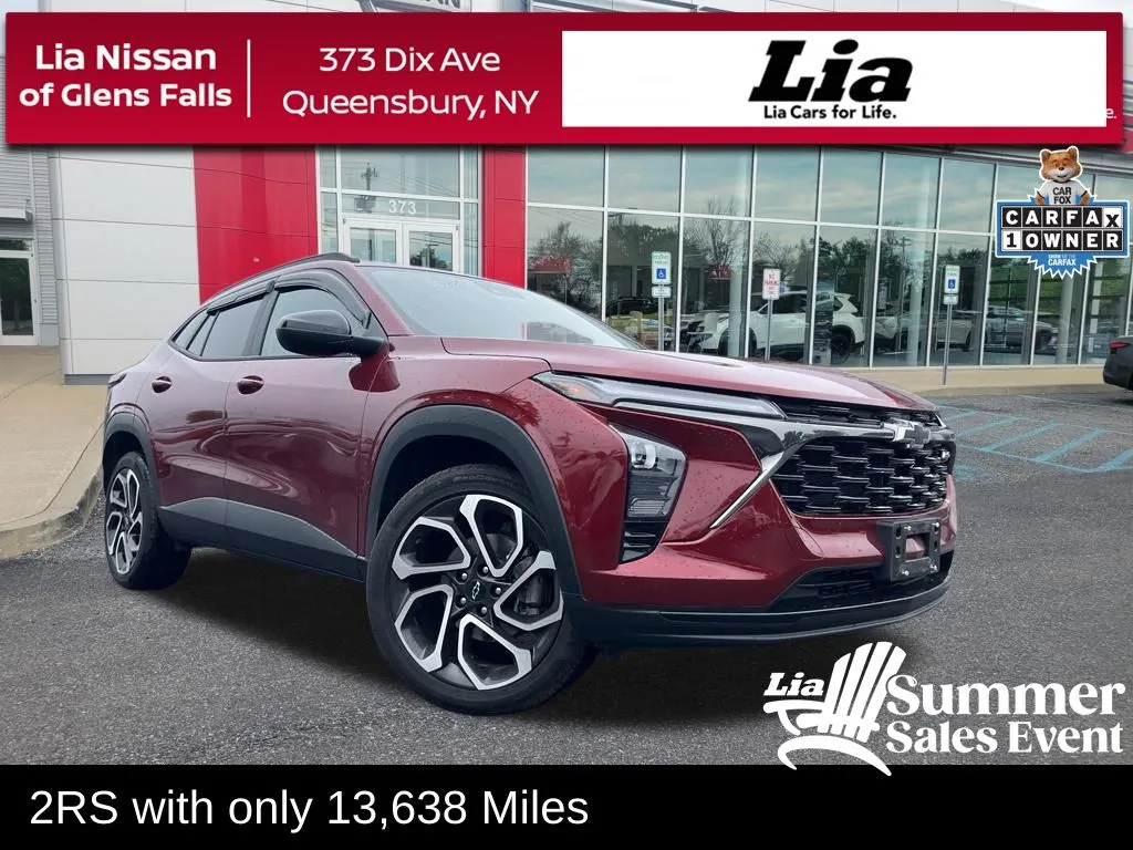 Red 2025 Chevrolet Trax 2RS for sale in Queensbury, NY