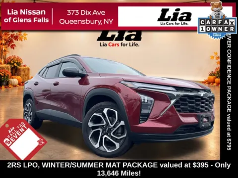 Red 2025 Chevrolet Trax 2RS for sale in Queensbury, NY