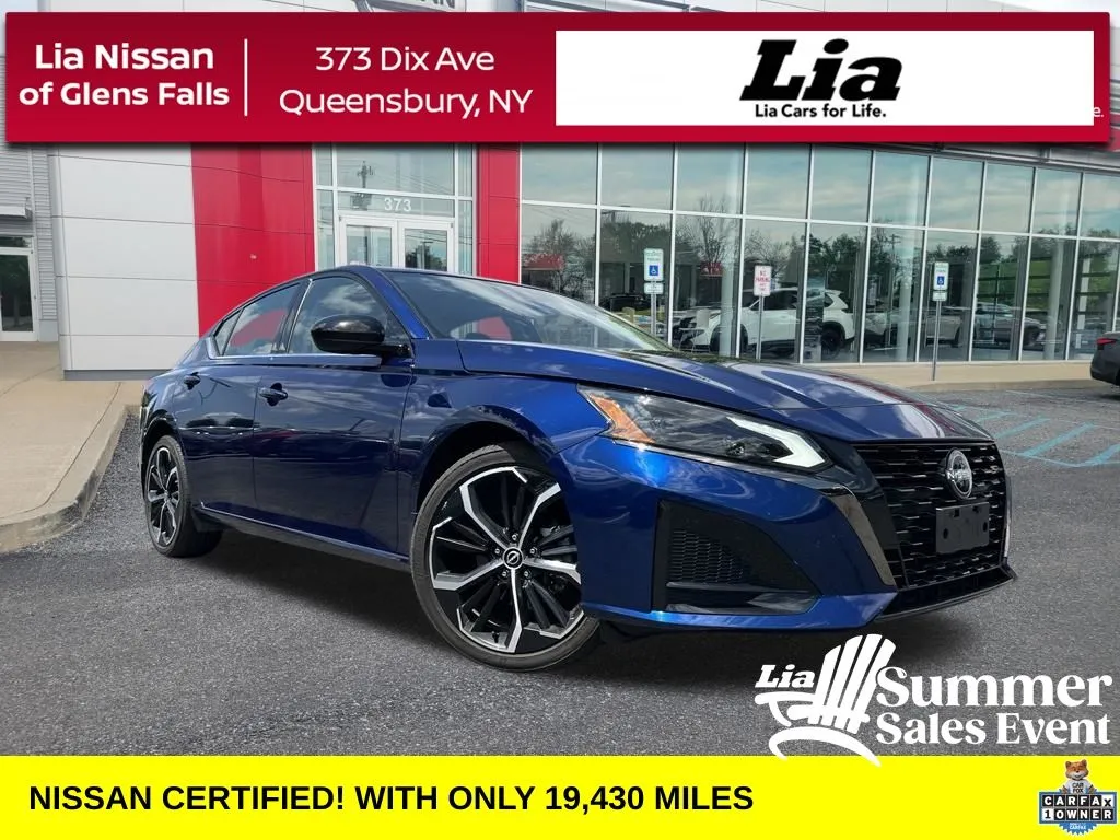 Blue 2024 Nissan Altima 2.5 SR for sale in Queensbury, NY