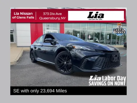 Black 2025 Toyota Camry SE for sale in Queensbury, NY