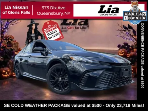 Black 2025 Toyota Camry SE for sale in Queensbury, NY